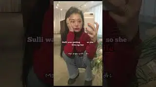 Sulli  was getting hate so she........😭#aesthetic #sad #jenniekim #sulli 😭