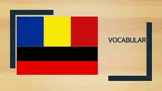 NUMERELE IN LIMBA GERMANA\ORA SI ZILELE SAPTAMANII\ VORCABULAR ROMAN GERMAN