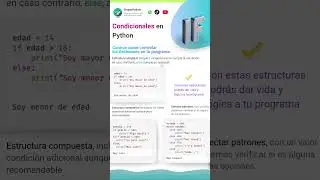 Maneja condicionales en Python 👨‍💻 - 