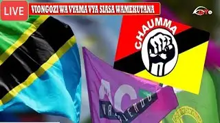 🔴LIVE: KUMECHANGAMKA; VIONGOZI WA VYAMA VYA SIASA WAMEKUTANA