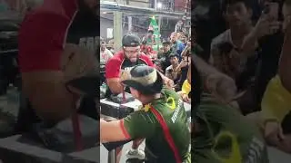 Mark Ben VS Igorot Arm Machine #armsport #armwrestling #tournament #filipinoarmwrestler #filipino