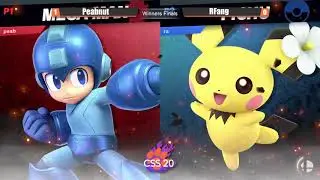 Clemson Smash Series 20 - WF - FS | Peabnut (Mega Man) vs. OeS | RFang (Pichu) - SSBU