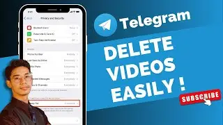 How to Delete Telegram Videos !