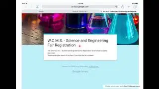 How to Register Online for the Science Fair