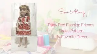 Sew Along - Ruby Red Dress by Favorite Dress