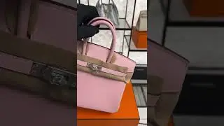 Herm&egrave;s Birkin 25 Rose Sakura 🌸 Kylie Jenner&rsquo;s Favourite Pink Shade ✨ #kyliejenner #hermes #fashion