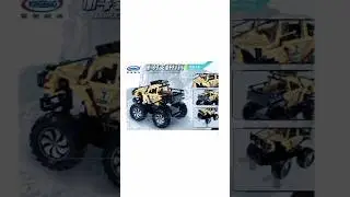 #ICW High Tech Series Building Blocks Creative Racing DIY Assemble Educational Remote Control Car .