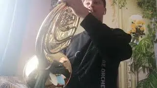 My horn is back!... after two month (ohne dich)... the show goe's on! let's go practice