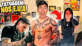 TATUEI TODO O MEU CORPO NOS ESTADOS UNIDOS E DEU RUIM!😱😅🇺🇸 *mostrei o resultado!!