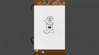 Drawing SLIMER (The Real Ghostbusters) (PDT)
