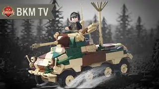 Sd.Kfz 234/2 Puma, plus Ukrainian FPV Drone Operator