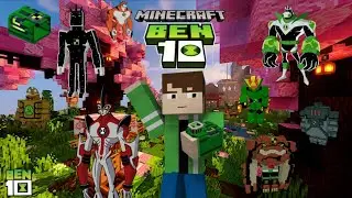 Minecraft Ben 10 Omniverse Addon lates't version 1.21+ 1.23 let's go' 