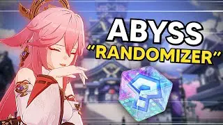 This spiral abyss was TOO EASY so i randomize my team | Genshin Impact