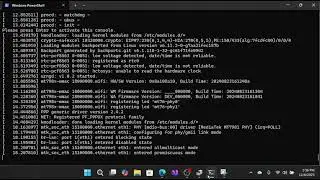Gain console access to OpenWRT One on WIndows 11 using Putty.  plink -serial -sercfg 115200 COM3