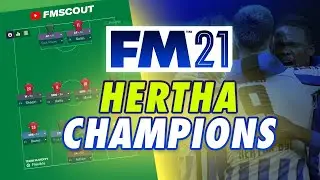 MAGICAL Rosler tactic makes HERTHA Champions!!! | FM21 Tactics