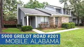 One-Story Condo For Sale | 5900 Grelot Road #201 | Mobile, Alabama 36609