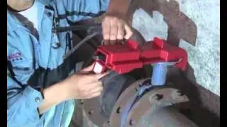 How to use the Butterfly Valve Lockout