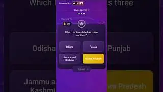 TODAY'S KBC OFFLINE QUIZ ANSWERS|22 OCTOBER 2025|#knowledgewithnupur #quiz #knowledge#kbc#hint#bonus