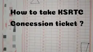 How to take KSRTC pass/concession ticket malayalam#ksrtc #KSRTC#concession#video#viral#kerala bus