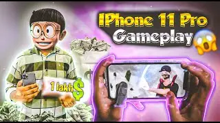 PLAYING FREE FIRE IPHONE 11 PRO!! 😲🌪️
