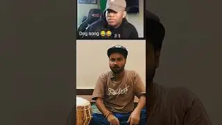 Dog song sung by Indian artist #viral #funny song #shorts #trending #dog sound #pets