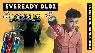 🔦EVEREADY DAZZLE DL02 REVIEW | COMPACT, DURABLE & POWERFUL EMERGENCY TORCH