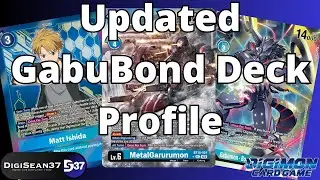 Gabumon Bond of Friendship Deck Profile | Digimon Card Game | BT15 Exceed Apocalypse