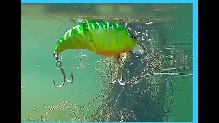 Копия - Megabass Vibration-X Vatalion 71 SF - Гибрид Раттлина и Воблера с Алиэкспресс