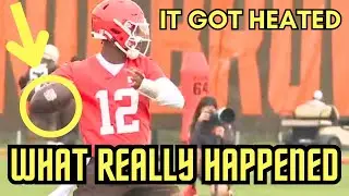 Shedeur Sanders LOOKS NASTY Dillon Gabriel NOT IT Deshaun Watson BACK At Cleveland Browns Practice