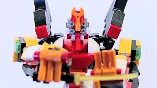 Eva unit 02 LEGO MOC tutorial