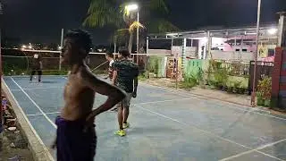 Olahraga Badminton Outdoor - SAM/IWAN vs JALAL/H.YANA - PB. BELPAS Sepatan