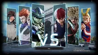 JUMP FORCE: Meruem, Hisoka, & Sosuke vs. Shoto, Katsuki, & All Might (Requested)