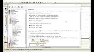 String Details Num to ASCII Instruction