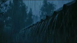 No Ads Rain Sounds for Sleeping - ASMR Rain and Thunder Sounds for Deep Relaxation