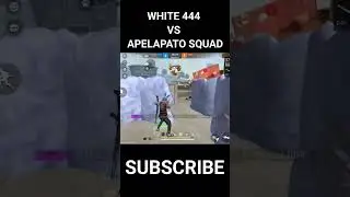 WHITE444 VS APELAPATO SQUAD 🔥 #white444 #vincenzo #apelapato #freefiremax #shorts #nonstopgaming