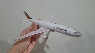 Philippine Airlines(RP-C8781) Airbus A330-300(Scale 1:200) Papercraft Model Making 