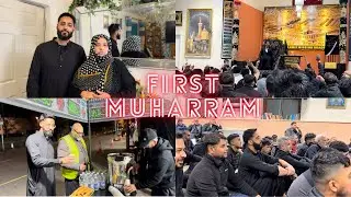 First Muharram | Inside Shia Mosque | Majalis E Hussain | Sunni Shia | Reflexion Family Vlogs
