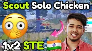 7Seas Scout Solo Chicken Dinner 😳 Scout 1v2 STE