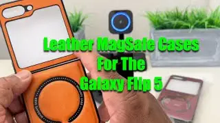 Leather MagSafe Cases For The Galaxy Flip 5