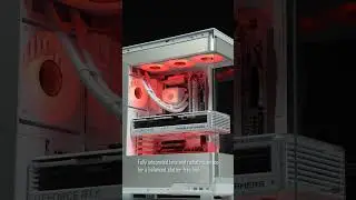 Phanteks Evolv X2 - Features and Highlights: Integrated Fans & RGB Lighting
