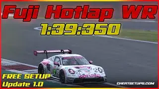 Fuji WORLD RECORD | Le Mans Ultimate update 1.0 | Porsche 911 GT3 | Hotlap | Free Setup