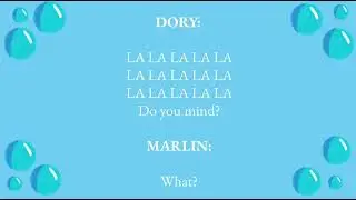 Dory&rsquo;s Ditty Lyrics - Finding Nemo Jr.