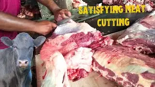 Satisfying Meat Cutting ASMR | Real Butcher at Work
