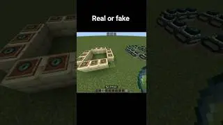 Minecraft Logic 💀 Fake vs Real 🤔#minecraft #fyp #foryou #shorts