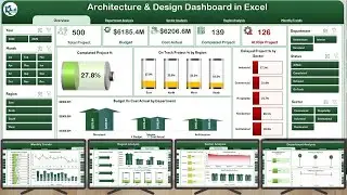 Architecture & Design Dashboard in Excel