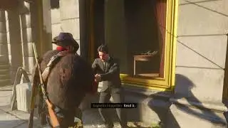 RDR2, Nazi Eugenics Supporter Full Encounter w/ Arthur in Saint Denis!