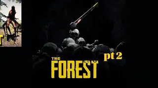 Vi utforskar grottan! Och d&ouml;dar spindel mannen? The Forest pt #2