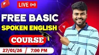 🔴LIVE FREE SPOKEN ENGLISH CLASS IN TAMIL | English Grammar For Beginners | English Pesa Aasaiya |