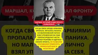 Маршал, который не дал фронту развалиться&raquo; &mdash; Малиновский