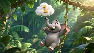 Five Little Elephants | Fun Counting Nursery Rhyme for Kids | Kids Songs & Rhymes